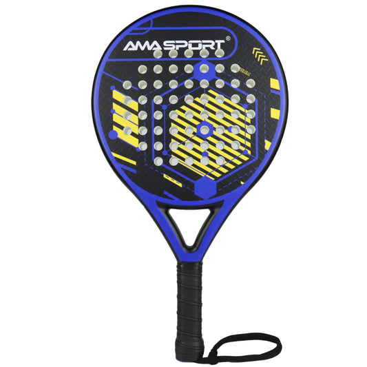 AMA Sport Casual Round Padel Racket - Blue